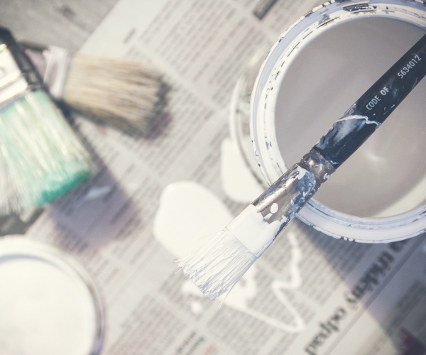 Pintura acrílica blanca 4 litros